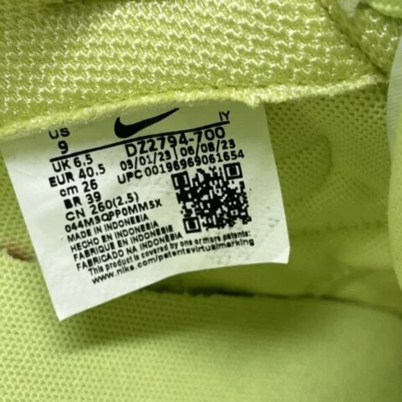 Nike Dunk Low Twist Low Womens Sportswear Shoes Green DZ2794-700 VNDS Size 9 - Picture 7 of 7